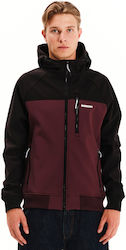 Emerson Raglan Bonded Μπουφάν Bomber Μπορντό Emerson Raglan Bonded Μπουφάν Bomber Μπορντό