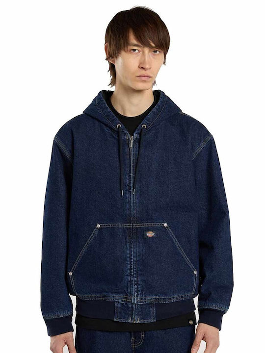 Dickies Hilham Τζιν Μπουφάν Μπλέ Σκούρο