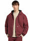 Geacă Canvas Bomber Burgundie