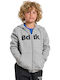 Athletic Kids Cardigan Cotton with Hood