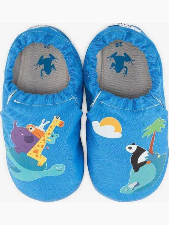 Hopfrög Kids Slippers Blue Adventure 21K035PADV...