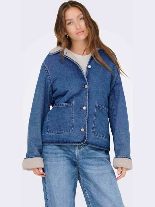 Allison Damen Jeansjacke Medium Aged Denim