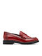 Λουστρίνι Γυναικεία Loafers σε Κόκκινο Χρώμα