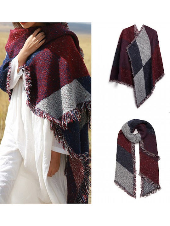 Women's Wool Scarf Red