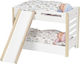 Goki Мебели Bunk Bed с пързалка