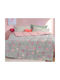 Nef-Nef Homeware Kinderdecke Beidseitig Einzel Hearts Pink 160x220cm