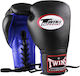 Twins Special Boxing Gloves Leather for Match Black