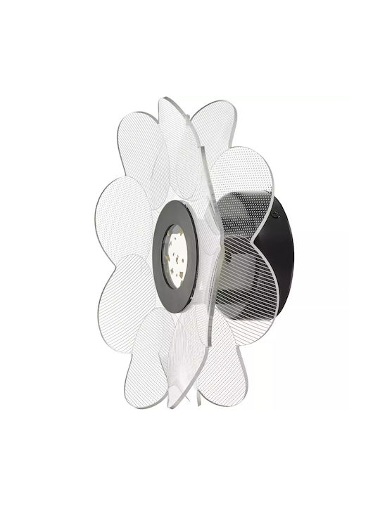 Wall Lamp Walnut Black Elbulgaria Led 10w 3000-6000k 4269 Bk