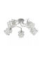 Chandelier Ice Cubes Chrome Elbulgaria 5xe27 4133/5 Ch
