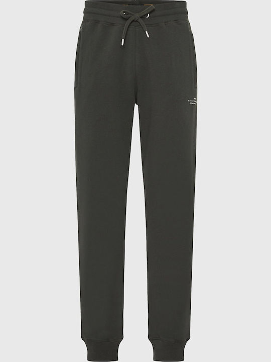 Funky Buddha Sweatpants with Elastic Green