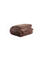 Nef-Nef Homeware Duvet Cover Single 160x220cm Lernia Mocca 240 GSMGsm