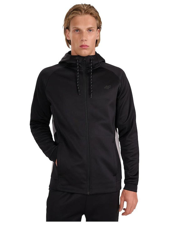 Funktionale Sweatshirt mit Kapuze Schwarz