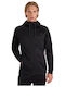 Funktionale Sweatshirt mit Kapuze Schwarz