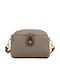 Leather Women's Bag Crossbody Khaki