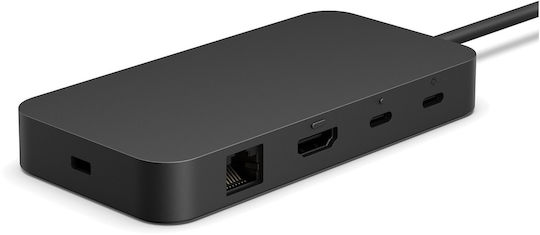 Microsoft Surface Dock / USB-A / USB-C Docking Station με HDMI 4K PD Ethernet Μαύρο