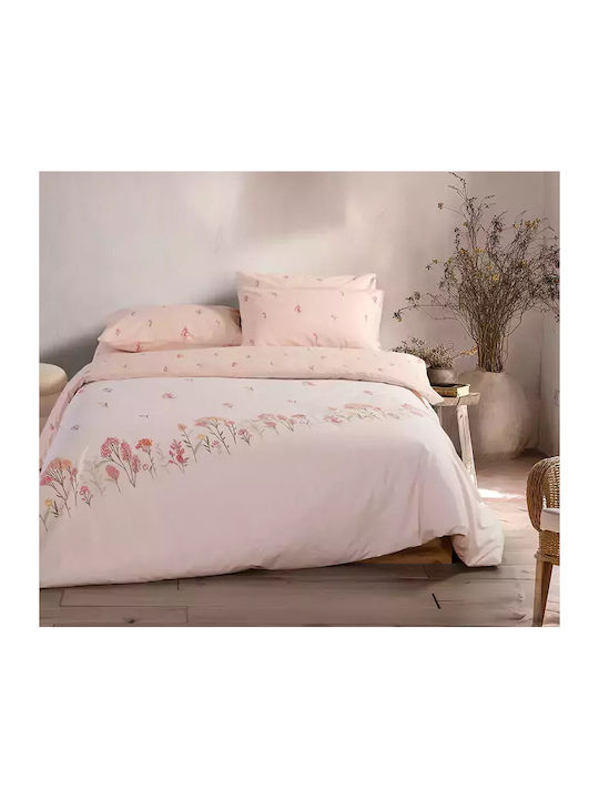 Nef-Nef Homeware Fragesca Σετ Σεντόνια Μονά με Λάστιχο 100x200+35εκ. Ecru (3τμχ)