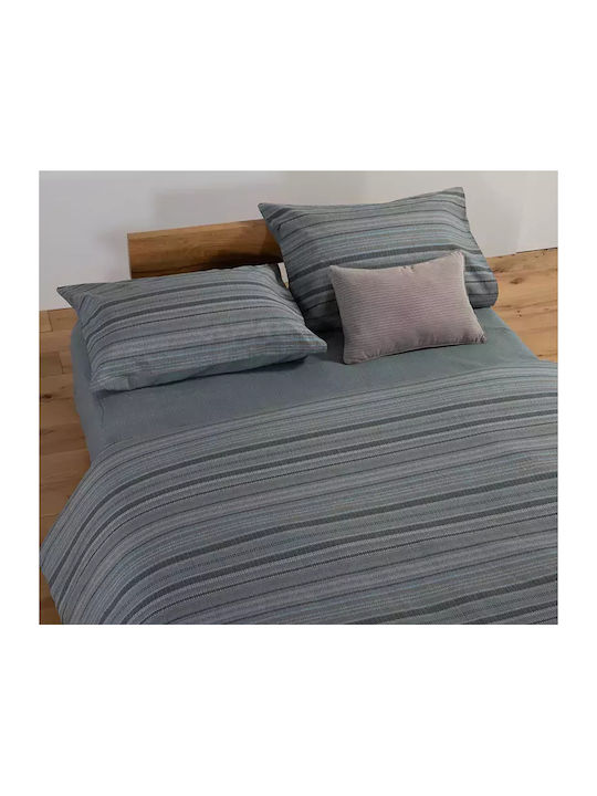 Nef-Nef Homeware Bettwäsche-Set Doppel 200x270cm. Degree Denim 4Stück