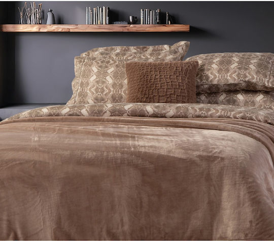 Nef-Nef Homeware Velosso Super-Queen 230x240cm Mocca