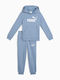 Детски Комплект Анцуг Син 2бр Sweat Suit Fl