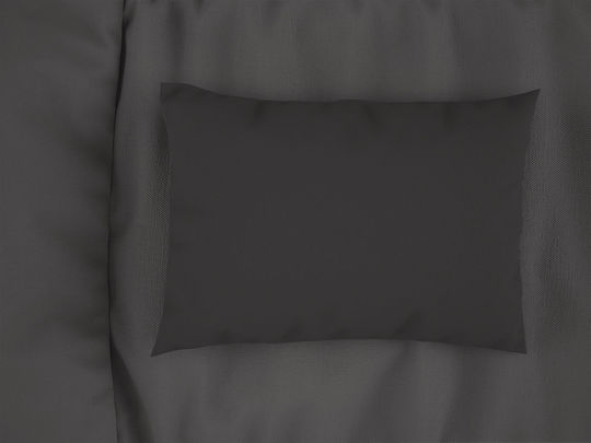 Dimcol Exotic Line Σετ Μαξιλαροθήκες με Φάσα Anthracite 50x70εκ.