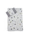 Kamtex Baby Blanket Nursery Swaddling Blankets Waffle Gray 2pcs