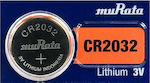 Murata Batterie Lithium für Uhren CR2032 3V