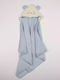 Nef-Nef Homeware Baby Bath Towel Bathrobe Hooded Bamb Special Party Blue 75x75cm