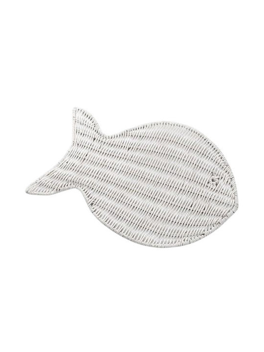 Polihome Fishy-leuko Сервизи за маса Ратан Бял ...