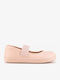 Kids Ballerinas with Hoop & Loop Closure Pink