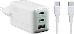 Infinix XC07868EU + XDC95 68W С Кабел USB-C - USB-C