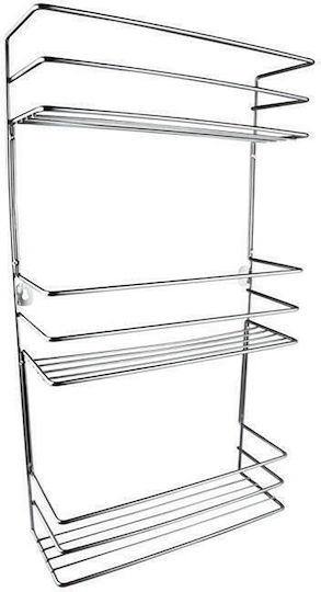 Interflex An der Wand montiert Badezimmerregal Metallisch Silber