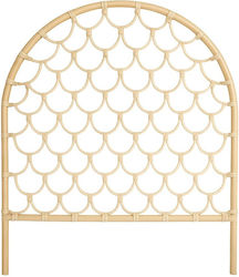 Polihome Bed Headboard Sansa Wooden Beige 100x140cm