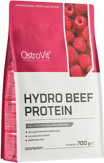 OstroVit Hydro Beef Protein with Flavor Raspberry 700gr