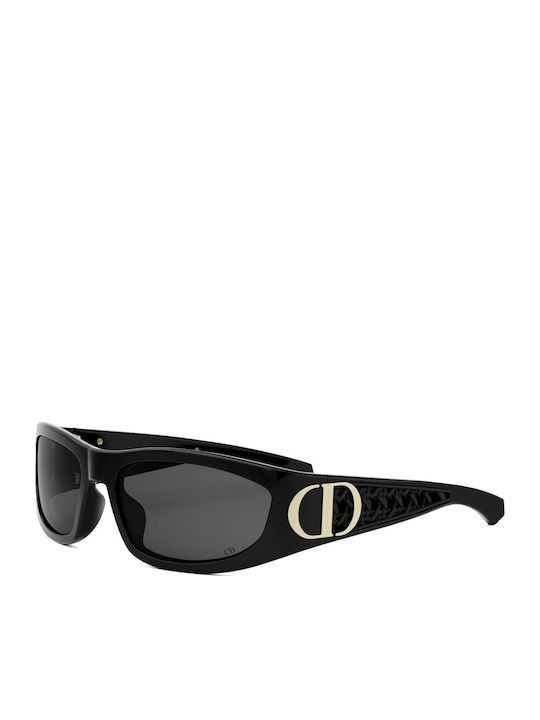 Dior Verydior Γυναικεία Γυαλιά Ηλίου με Μαύρο Κοκκάλινο Σκελετό και Γκρι Φακό VERYDIOR S3I 10A0