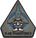 F-4e Phantom Ii Σήμα Pvc 3d