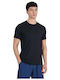 T-shirt Μαύρο