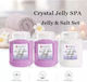 Jumbo Ολοκληρωμένο Σετ Πεντικιούρ Jelly Spa Bathrani Λεβάντα 3τμχ