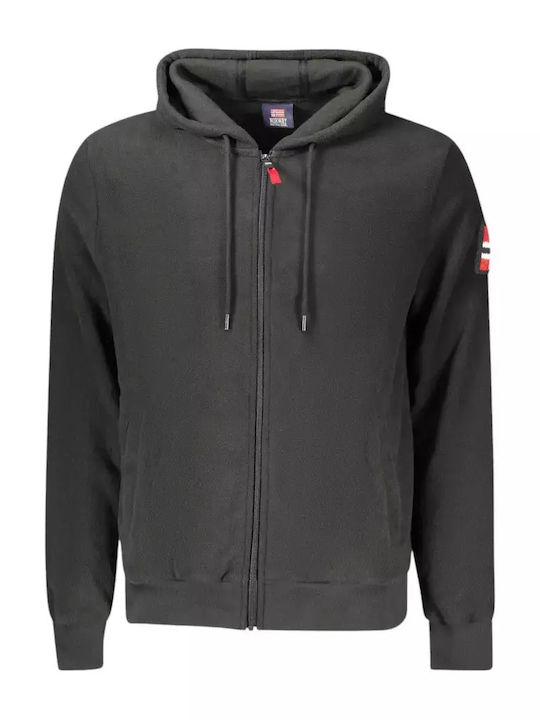 Cardigan With Hood Black