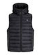 Ärmellos Jacke Black