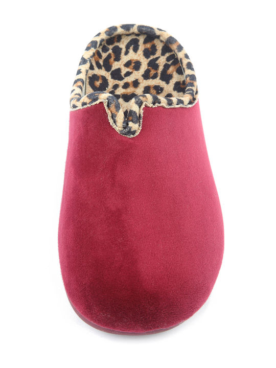 Winter Women's Slippers Burgundy