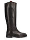 Leather Women's Boots Black