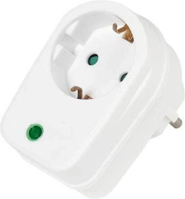 Vivanco 21950 Elektrischer Filter Schuko Zu Schuko Überspannungsschutz Weiß
