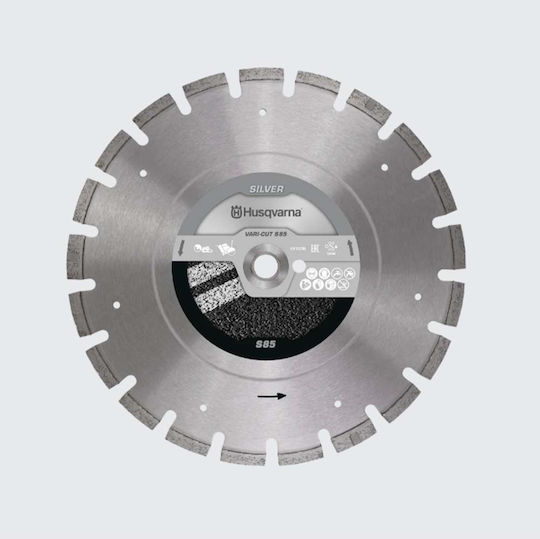 Αδαμαντοφόρος Δίσκος Husqvarna Vari-cut S85 500mm 25,4mm 03579.8096.60