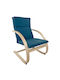 Sessel Blue 67x78x92cm