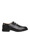 Leather Women's Loafers in Black Color