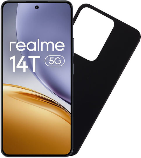 Volte-Tel Back Cover Σιλικόνης Μαύρο (Realme 14, Realme 14T 5G)