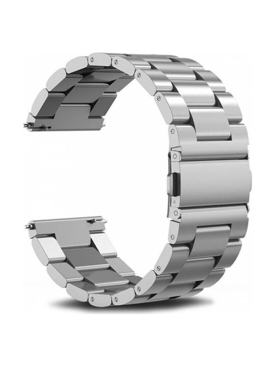 Stainless Steel Λουράκι Forerunner 255/forerunner 255 Music Silver