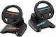 Subsonic Pro Kart Racer Duo Τιμονιέρα με Πετάλια για Switch / Switch 2 με 180° Περιστροφής