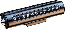 Techsuit Temporary Parking Plate Techsuit Temporary Parking Plate