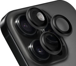Obal:Me Camera Protection Tempered Glass Black for the Apple iPhone 15 Pro, iPhone 15 Pro Max